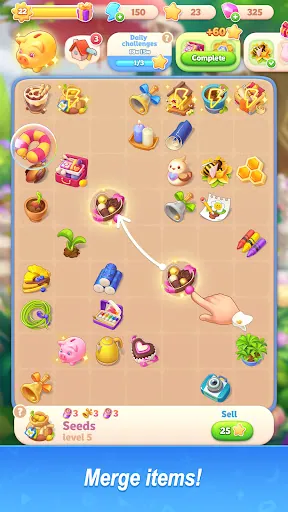 Merge Family: House merge game screenshot 1